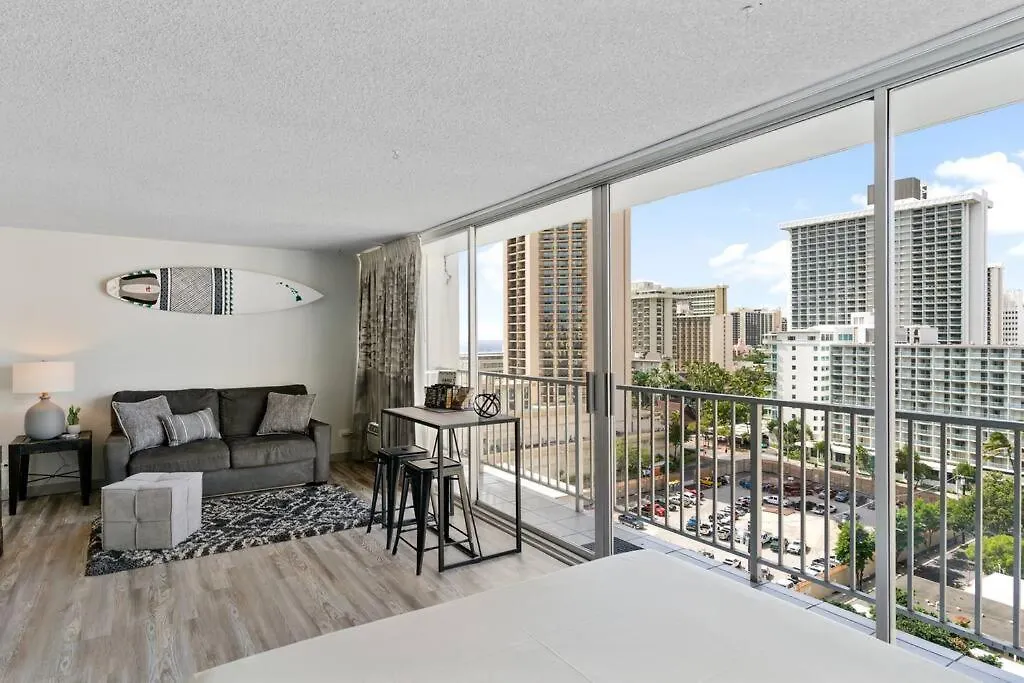 Duke'S Studio At The Pacific Monarch Apartment Honolulu