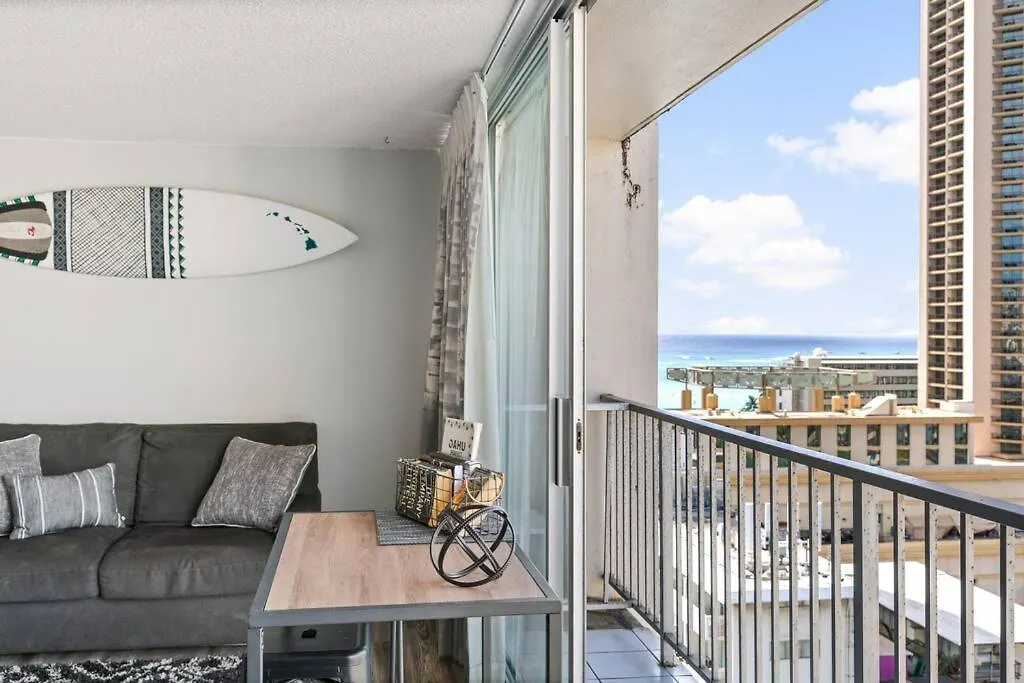 Duke'S Studio At The Pacific Monarch Apartment Honolulu