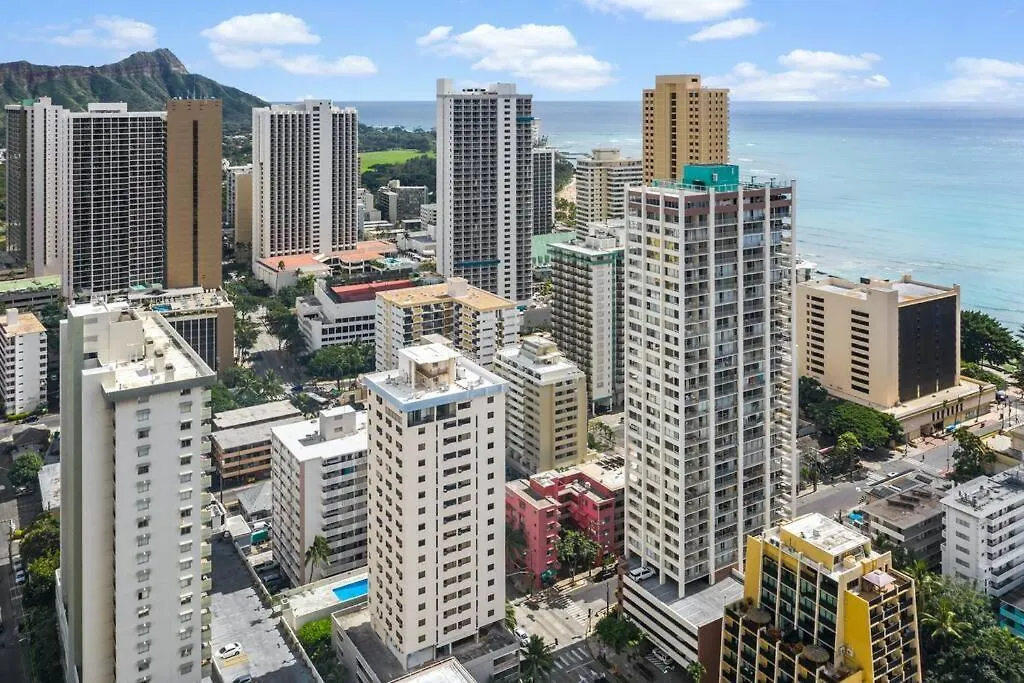 Duke'S Studio At The Pacific Monarch Apartment Honolulu