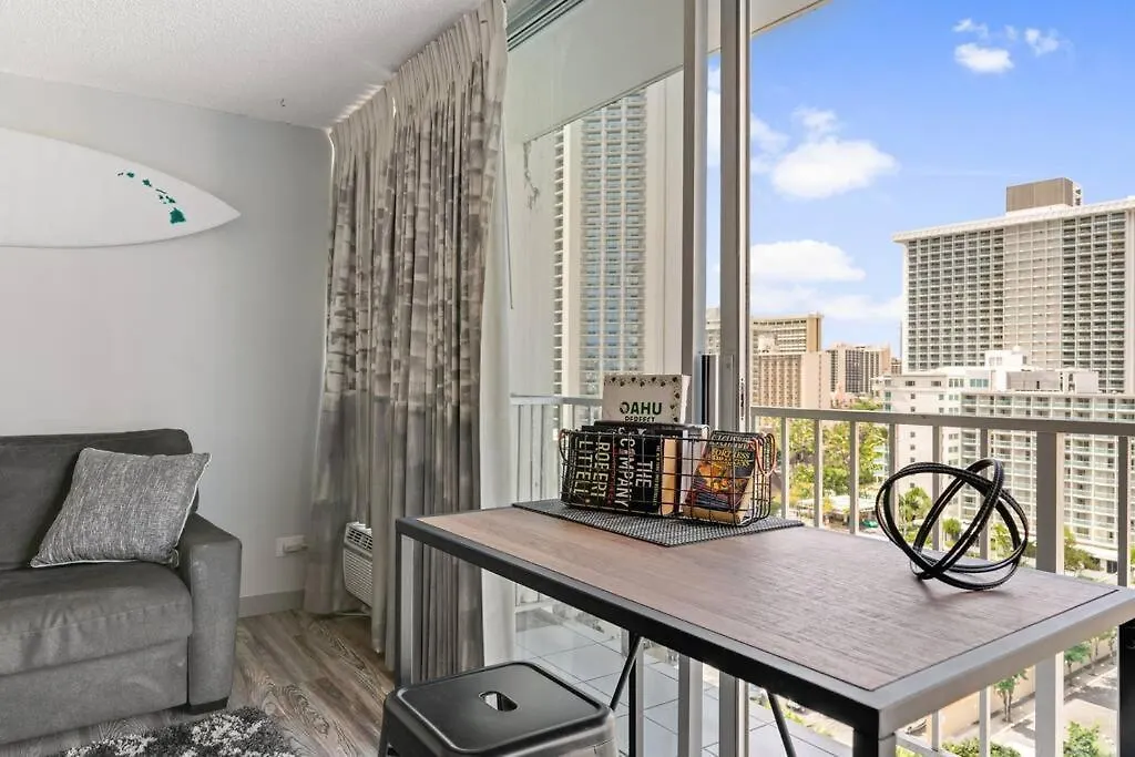 Duke'S Studio At The Pacific Monarch Apartment Honolulu
