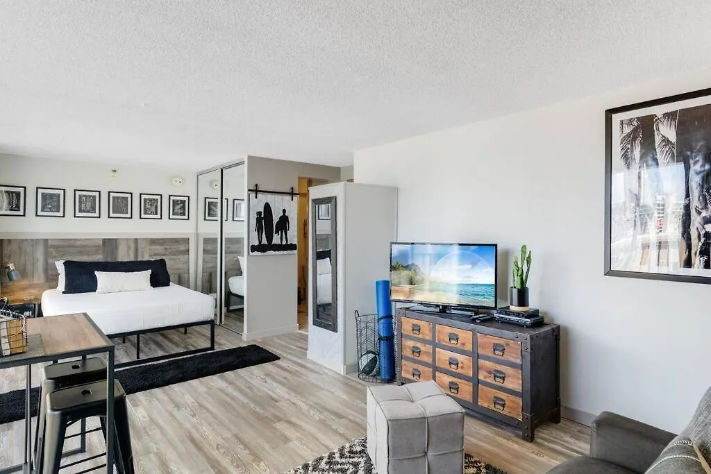 Duke'S Studio At The Pacific Monarch Apartment Honolulu