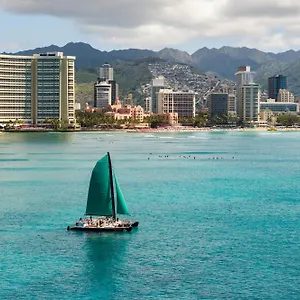 Semesteranläggning (resort) Sheraton Waikiki, Honolulu